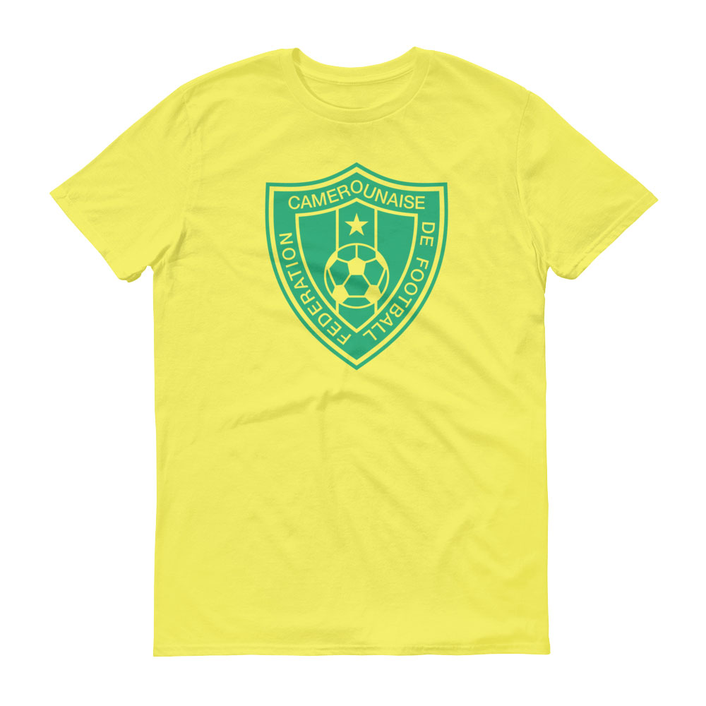 Cameroon National Soccer Team Men's T-shirt - Futball Designs